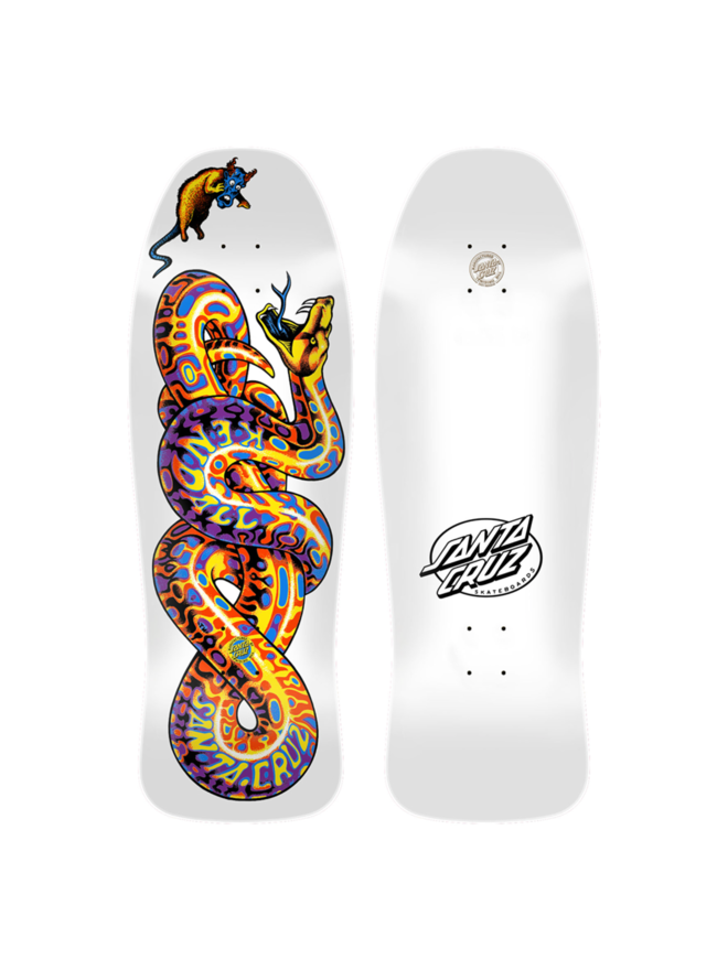 Old School Skateboard Deck 9.975×30.125 Santa Cruz Jeff