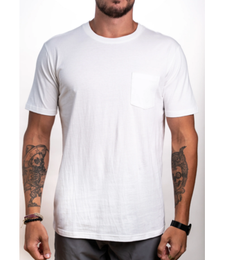 ROOKERY ROOKERY - T-SHIRT À POCHE TEINT EN PIGMENT (BLANC CASSÉ) ROOKERY ROOKERY - T-SHIRT À POCHE TEINT EN PIGMENT (BLANC CASSÉ)