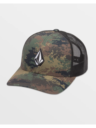 VOLCOM VOLCOM - FULL STONE CHEESE TRUCKER CAP (GREEN COMBO)
