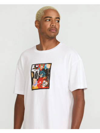 VOLCOM VOLCOM - FA SETH CONBOY WEB TEE (WHITE)