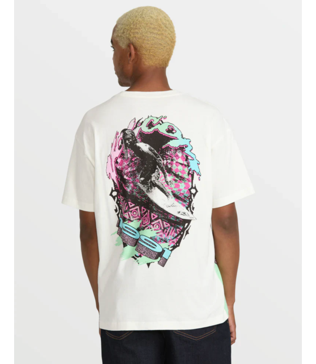 VOLCOM VOLCOM - HEAVY TUBES TEE (OFF WHITE)
