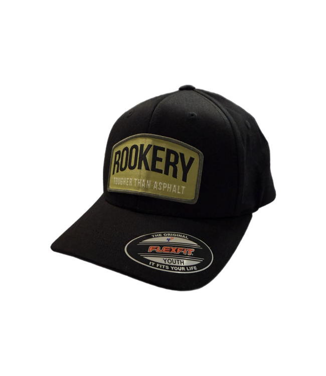 ROOKERY ROOKERY - GARAGE FLEXFIT CAP KID (BLACK)