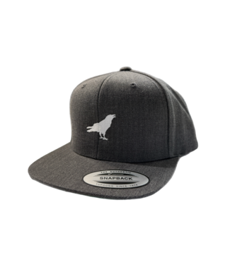 ROOKERY ROOKERY - SMALL LOGO SNAPBACK (HEATHER CHARCOAL)