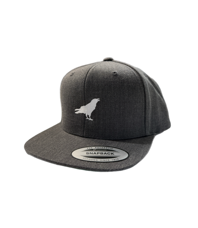 ROOKERY ROOKERY - SMALL LOGO SNAPBACK (HEATHER CHARCOAL)