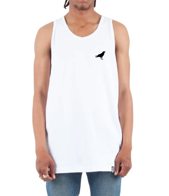 ROOKERY ROOKERY - SMALL LOGO TANK (WHITE)