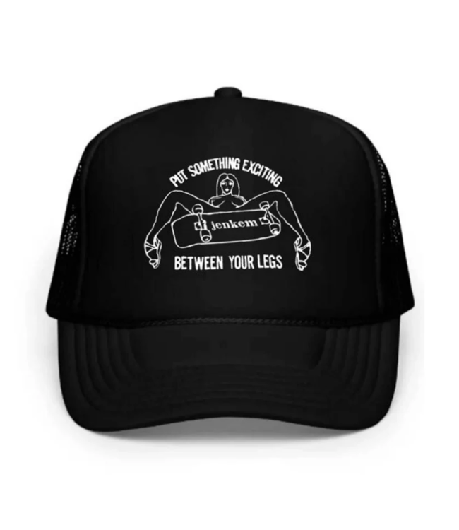 JENKEM - LEGS TRUCKER CAP (BLACK)