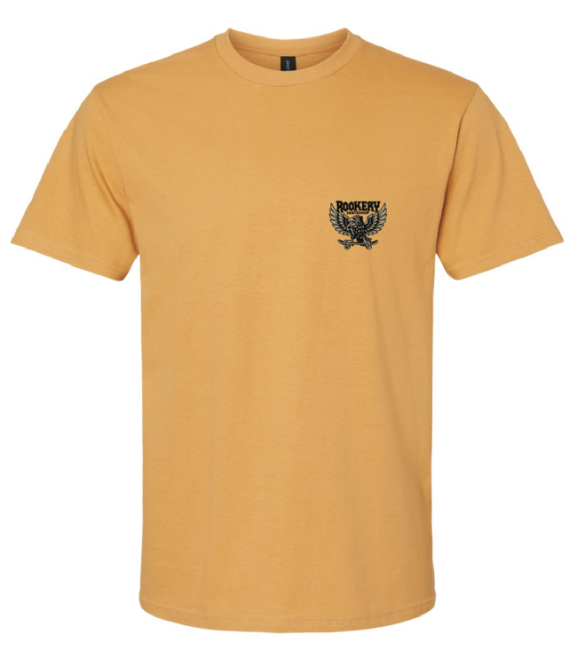 ROOKERY ROOKERY - FLYROOK PRM TEE (MUSTARD)