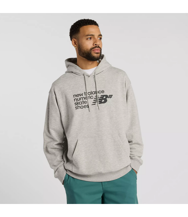 NEW BALANCE NEW BALANCE NUMERIC - SE FRENCH TERRY HOODIE (ATHLETIC GREY)