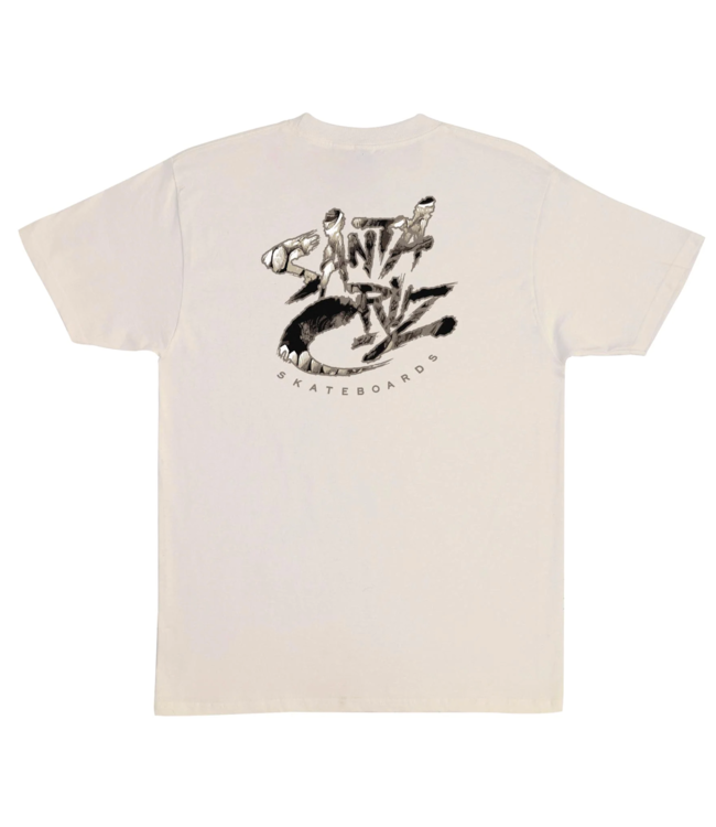 SANTA CRUZ SANTA CRUZ - PACE DEATHTRAP O/S TEE (NATURAL)
