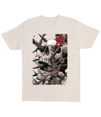 SANTA CRUZ SANTA CRUZ - PACE DEATHTRAP O/S T-SHIRT (NATUREL) SANTA CRUZ SANTA CRUZ - PACE DEATHTRAP O/S T-SHIRT (NATUREL)