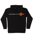 SANTA CRUZ SANTA CRUZ - CLASSIC DOT HOODIE (NOIR)