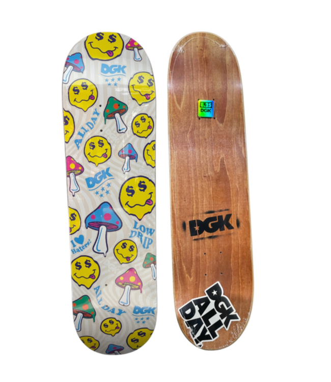 DGK DGK - HAPPY DRIP UV ACTIVE 8.25" DECK