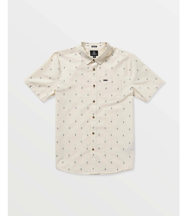 VOLCOM VOLCOM - BANKSTONE CHEMISE (BLANC SALE)