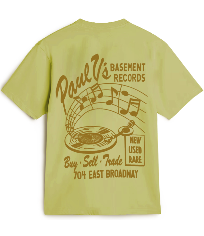 VANS VANS - PAUL VS. TEE (CANARY YELLOW)