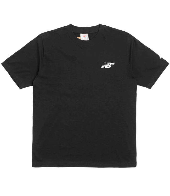 NEW BALANCE NEW BALANCE NUMERIC - SMALL LOGO TEE (BLACK)
