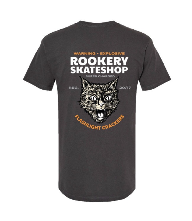 ROOKERY ROOKERY - FIRECRACKER 2 PRM TEE (VINTAGE BLACK)