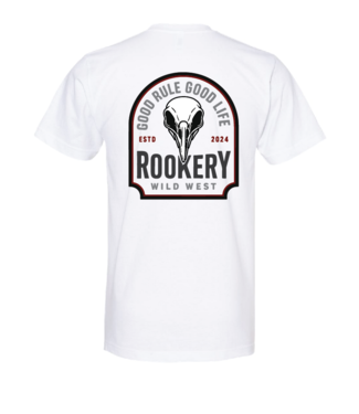 ROOKERY ROOKERY - GOOD RULE PRM TEE (WHITE) ROOKERY ROOKERY - GOOD RULE PRM TEE (WHITE)