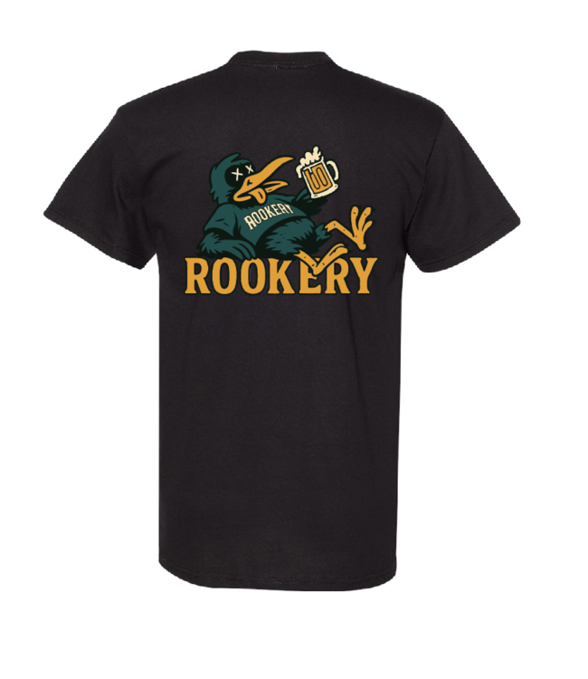 ROOKERY ROOKERY - DRUNKY PRM TEE (BLACK)