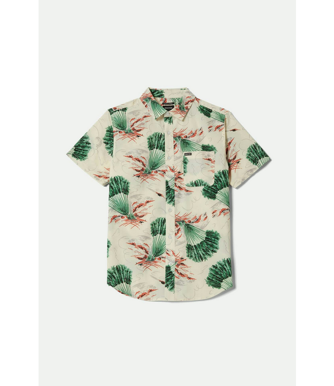 BRIXTON BRIXTON - CHARTER PRINT WOVEN (VINTAGE PALM PRINT)