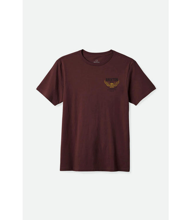 BRIXTON BRIXTON - WALLER TEE (PORT WORN WASH)