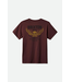 BRIXTON BRIXTON - WALLER TEE (PORT WORN WASH)