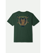 BRIXTON BRIXTON - ROUGHSTOCK TEE (FOREST GREEN)