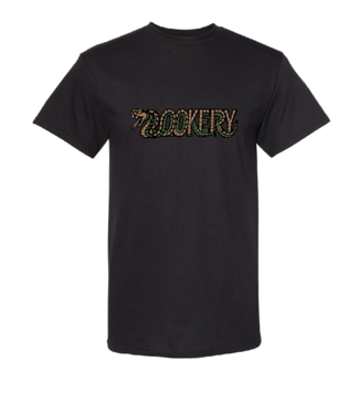 ROOKERY ROOKERY - SNAKE SKIN PRM TEE (BLACK)