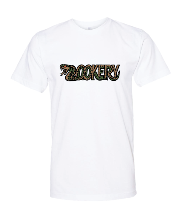 ROOKERY ROOKERY - SNAKE SKIN PRM TEE (WHITE)