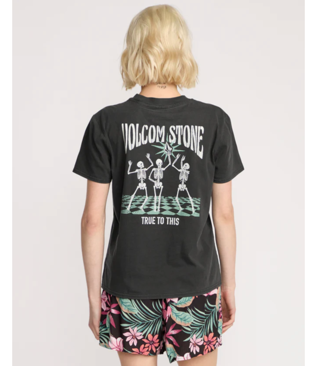 VOLCOM VOLCOM - LOCK IT UP TEE (VINTAGE BLACK)