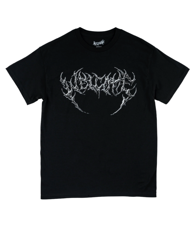 WELCOME WELCOME - CHROME FANG TEE (BLACK)