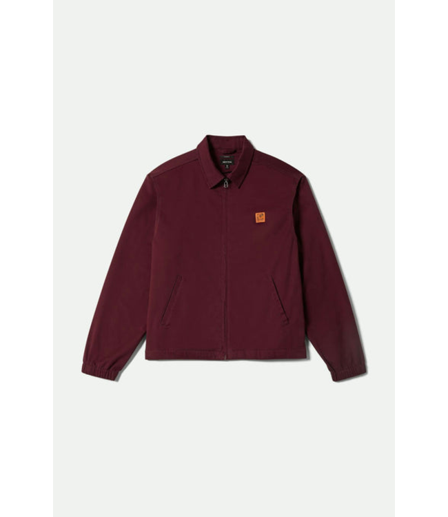BRIXTON BRIXTON - UNION RELAXED HARRINGTON JACKET (PORT)