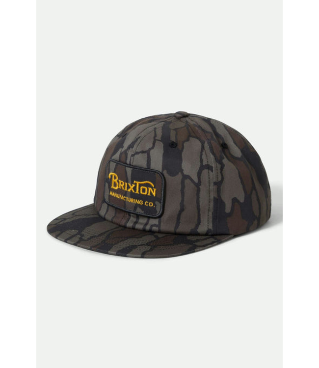 BRIXTON BRIXTON - GRADE SNAPBACK CAP (BARK CAMO)