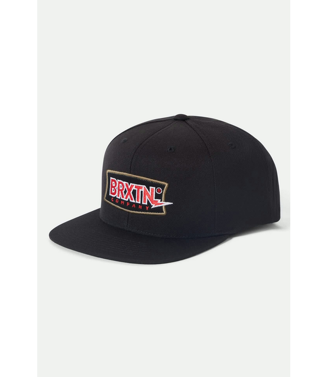 BRIXTON BRIXTON - LIGHTNING SNAPBACK (BLACK)