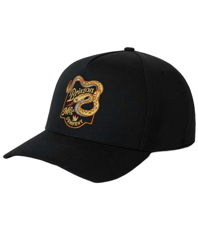 BRIXTON BRIXTON - ROTHWELL SNAPBACK CAP (BLACK)