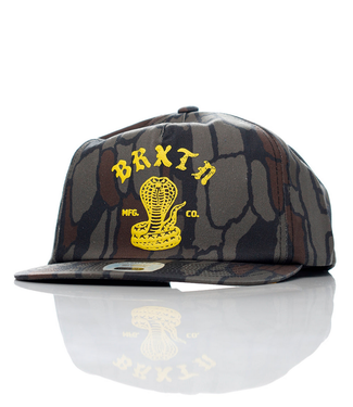 BRIXTON BRIXTON - DARVER SNAPBACK CAP (BLACK)