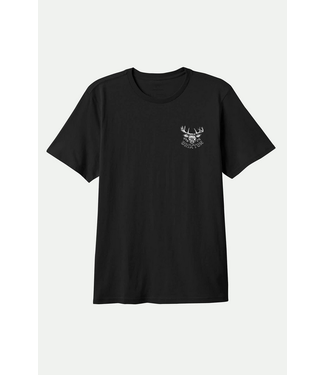 BRIXTON BRIXTON - BERICK TAILORED TEE (BLACK)