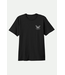 BRIXTON BRIXTON - BERICK TAILORED TEE (BLACK)