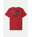 BRIXTON BRIXTON - MADDOX TEE (FUJI RED)