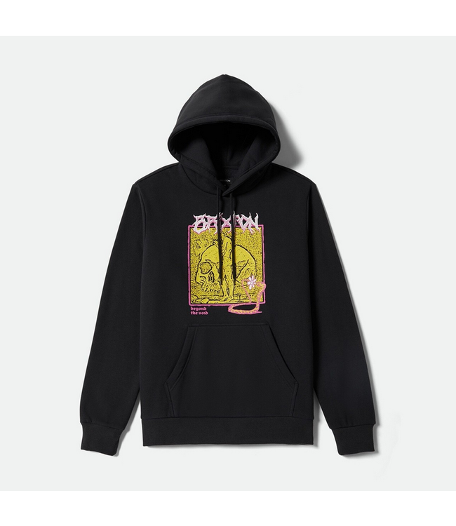 BRIXTON BRIXTON - VOID SWEAT À CAPUCHE (NOIR)