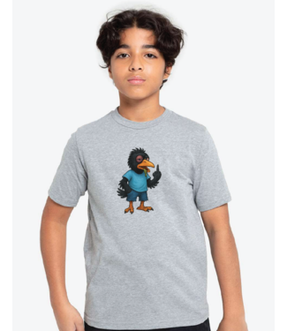 ROOKERY ROOKERY - SLAMMIN JOE T-SHIRT ENFANT (GRIS CHINÉ)