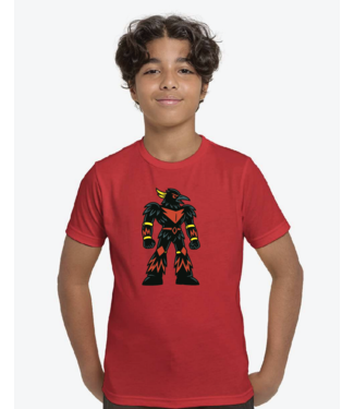 ROOKERY ROOKERY - GOLDOSCRAP TEE KID (RED)