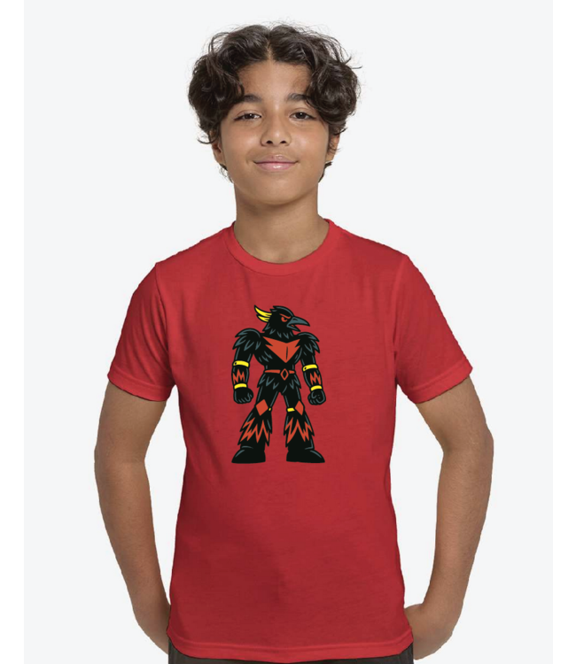 ROOKERY ROOKERY - GOLDOSCRAP TEE KID (RED)
