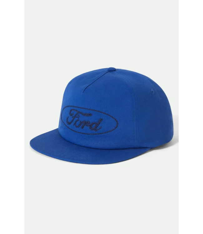 BRIXTON BRIXTON - FORD NUMBER ONE SNAPBACK CAP (FORD BLUE)