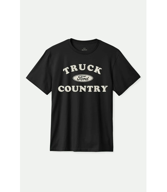 BRIXTON BRIXTON - FORD TRUCK COUNTRY T-SHIRT (CAOUTCHOUC BRÛLÉ)