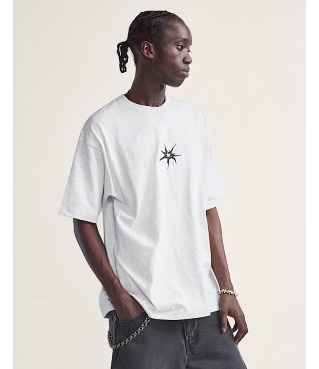 VANS VANS - SKATE SPLATTER TEE (ASH HEATHER)