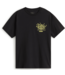 VANS VANS - SCRATCHED RECORDS TEE (BLACK)
