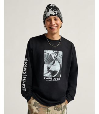 VANS VANS - HI FI RPM L/S TEE (BLACK) VANS VANS - HI FI RPM L/S TEE (BLACK)