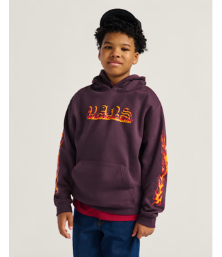 VANS VANS - INFERNO KID HOODIE (DARK PORT RED)