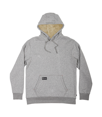 RED DRAGON RDS - FAUX FUR LINING HOODIE (ATHLETIC HEATHER)
