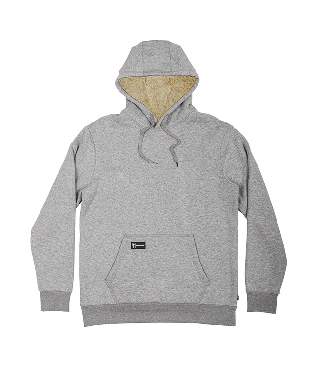 RED DRAGON RDS - FAUX FUR LINING HOODIE (ATHLETIC HEATHER)
